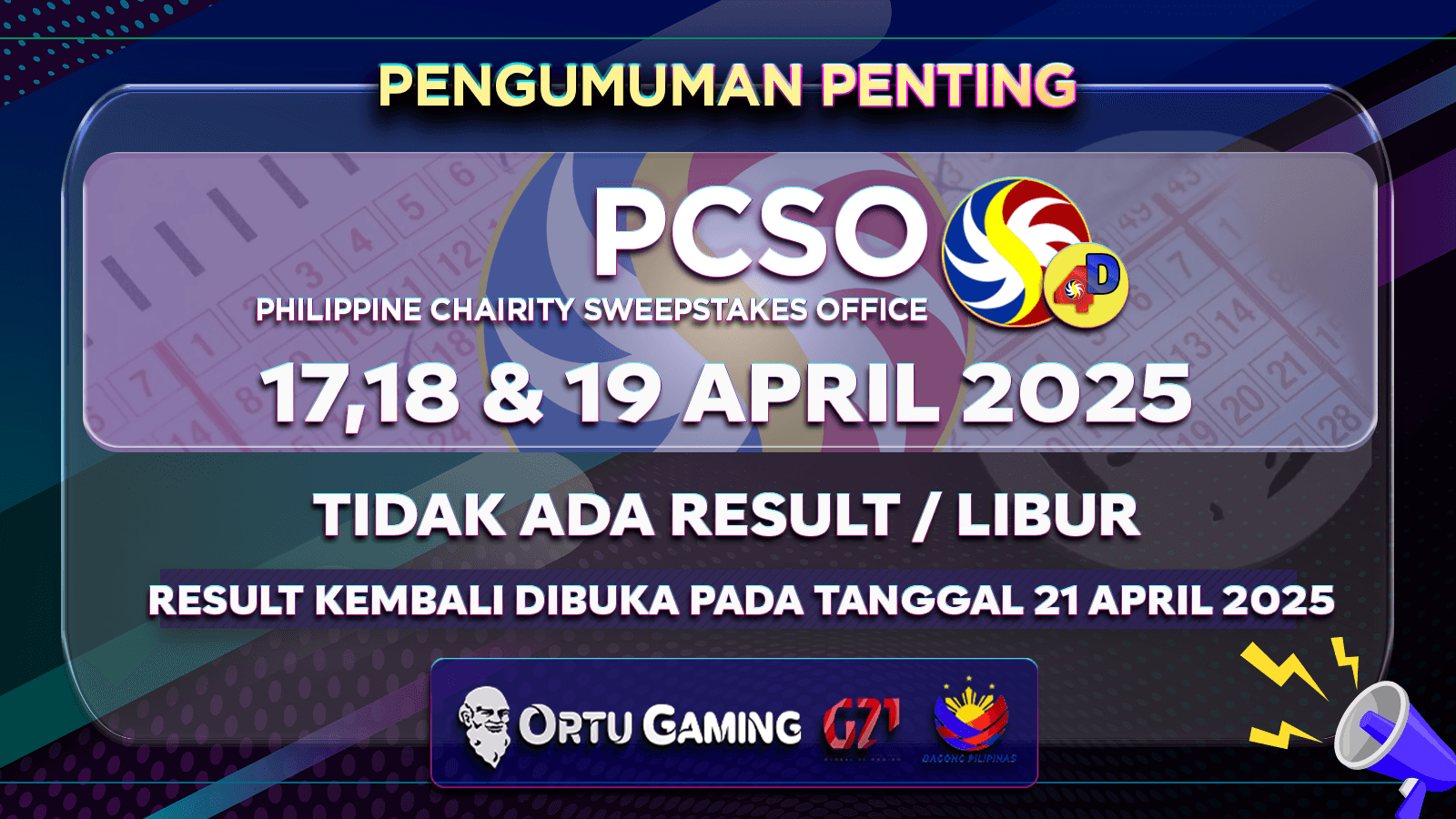 G21 Pop Up